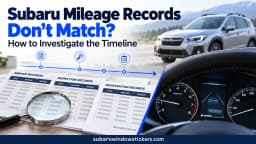 How to Investigate the Timeline When Mileage Records Don’t Match